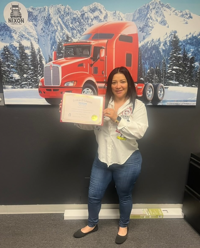CDL Graduate - Nixon Trucking School graduate